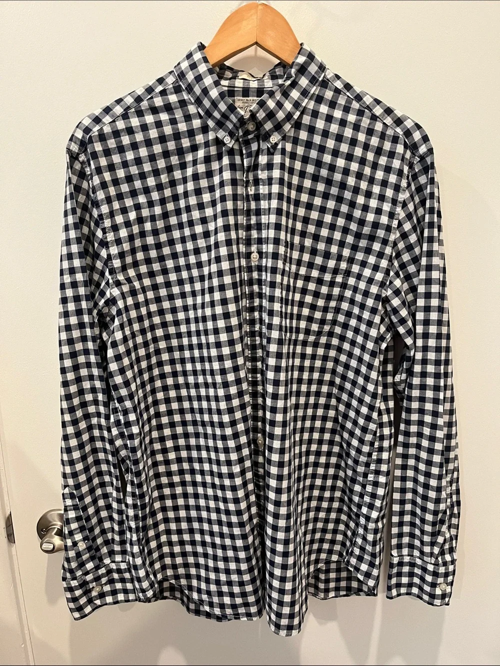 J crew long sleeve man shirt